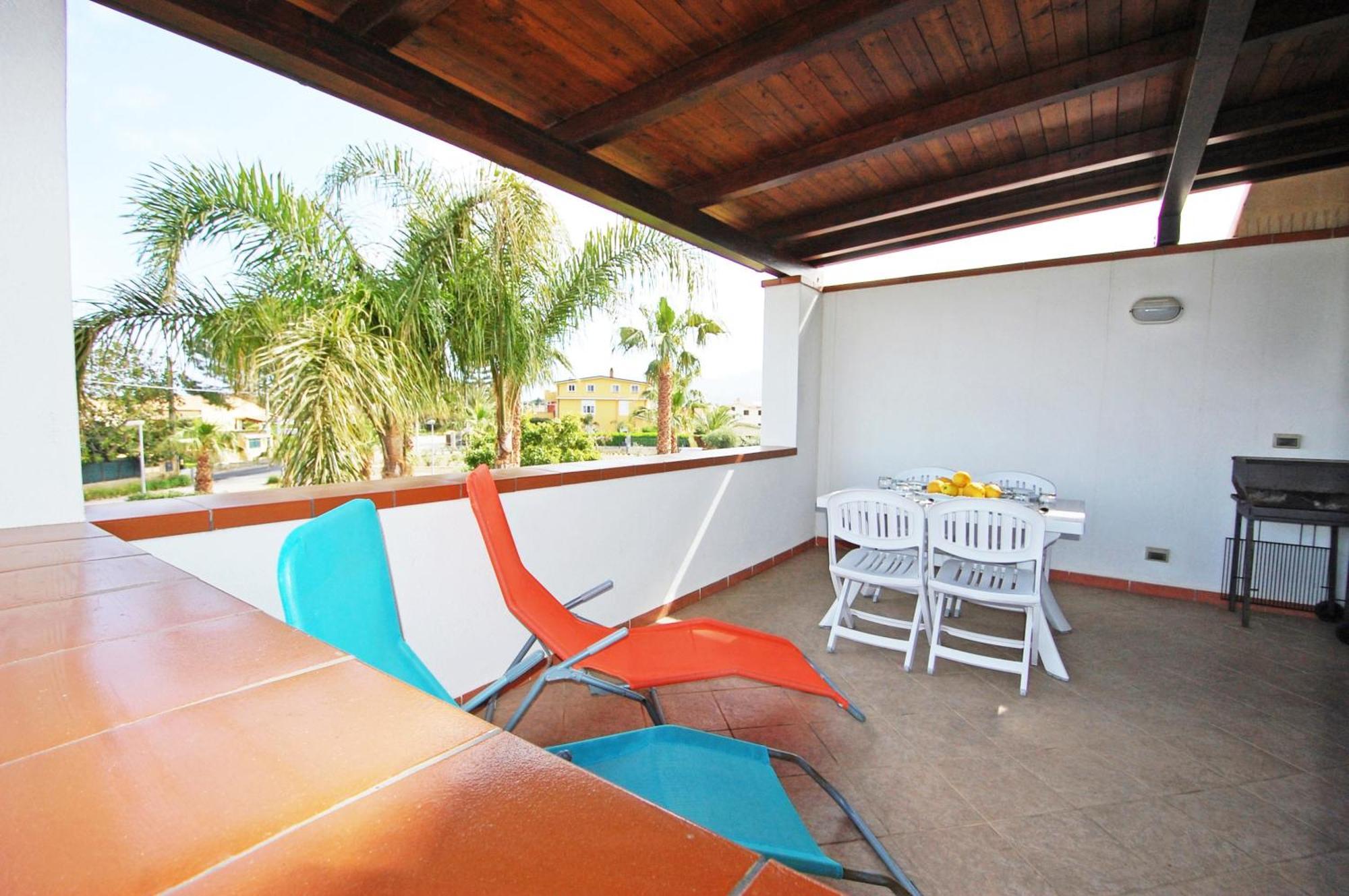 Sole Mare Deluxe Villa Campofelice Di Roccella Bagian luar foto
