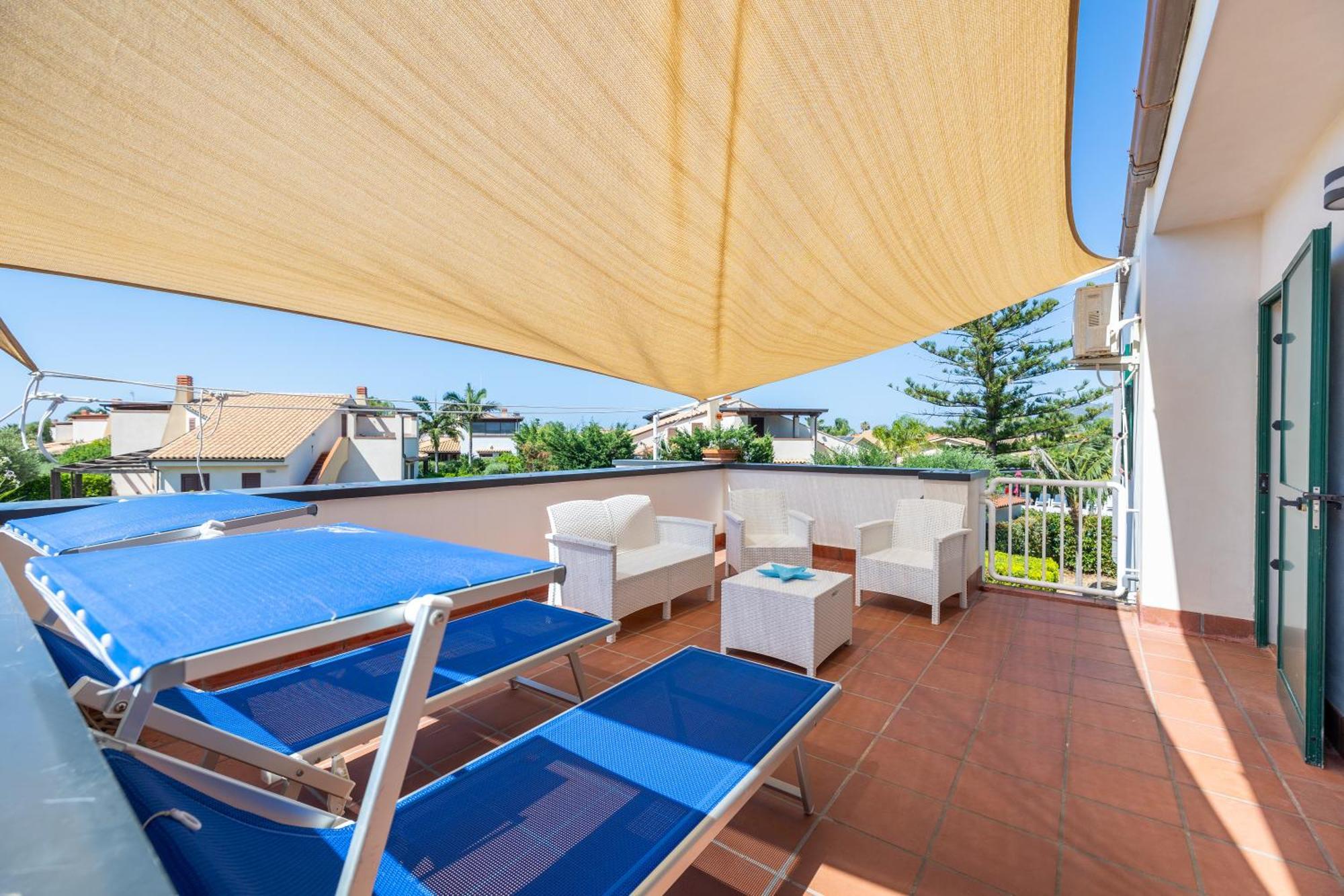 Sole Mare Deluxe Villa Campofelice Di Roccella Bagian luar foto