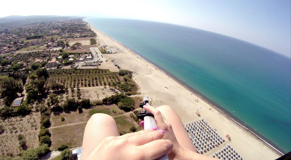 Sole Mare Deluxe Villa Campofelice Di Roccella Bagian luar foto